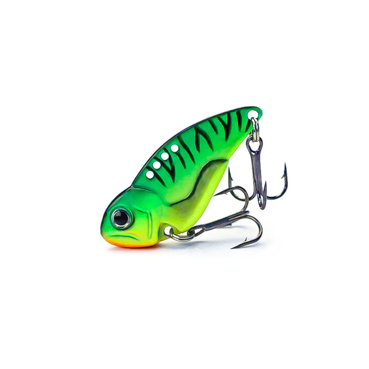 MeARi blade lure — green tiger color