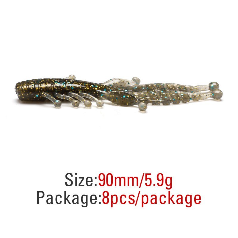 MeARi CRAW90 Soft Craw Bait photographed color reference 1