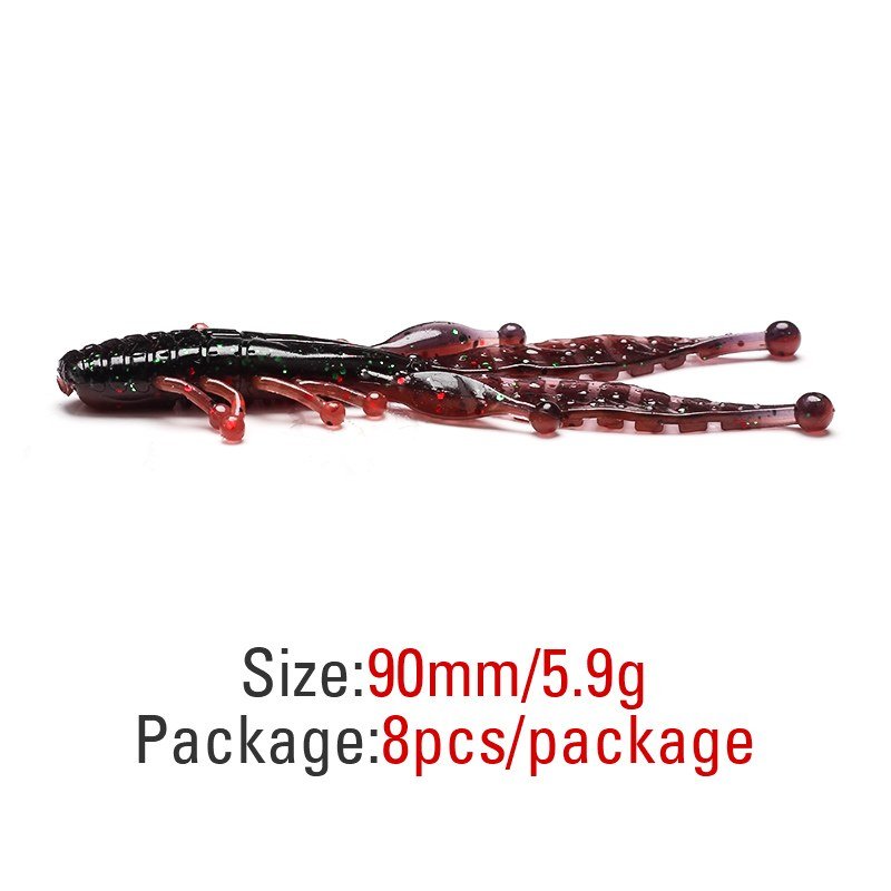 MeARi CRAW90 Soft Craw Bait photographed color reference 2