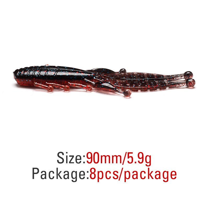 MeARi CRAW90 Soft Craw Bait photographed color reference 4