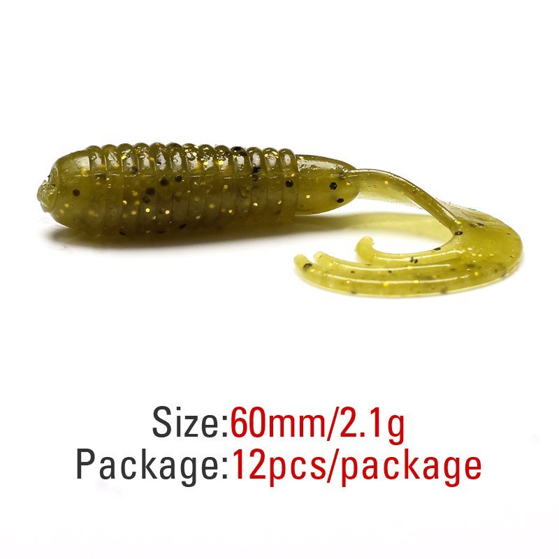 MeARi CTF60 Twin-Tail Grub photographed color reference 2
