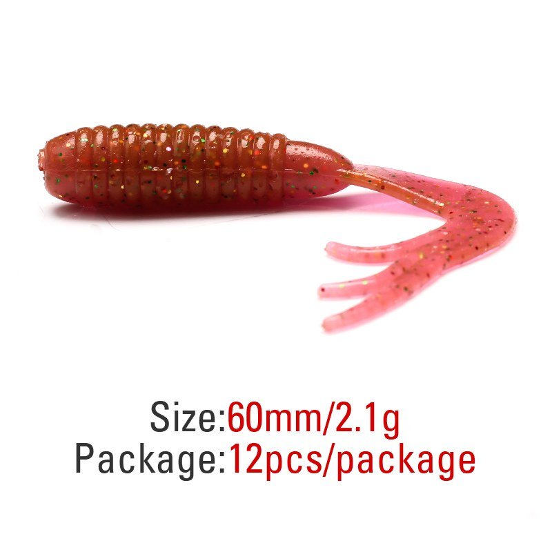 MeARi CTF60 Twin-Tail Grub photographed color reference 3