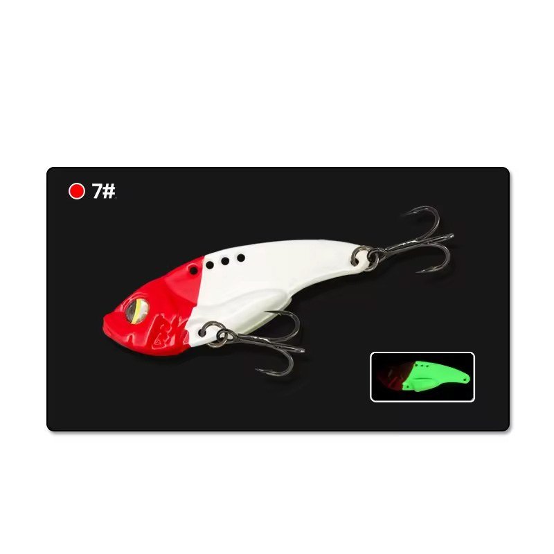 MeARi Multi-Hole Vibration Blade Bait photographed color reference 3