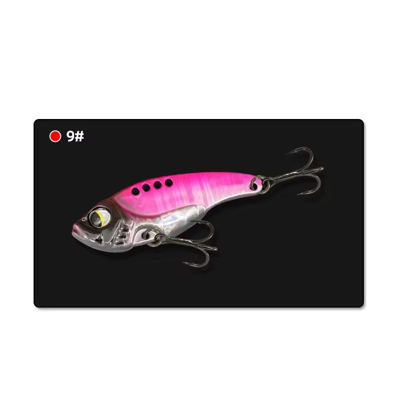 MeARi Multi-Hole Vibration Blade Bait photographed color reference 5