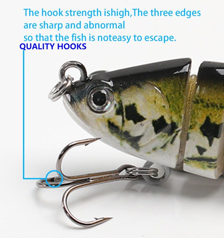 MeARi Sunfish-Profile Jointed Swimbait construction detail 2