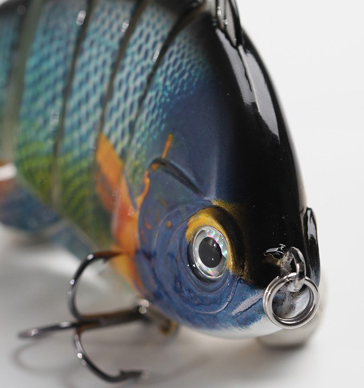 MeARi Tilapia-Profile Jointed Swimbait construction detail 1