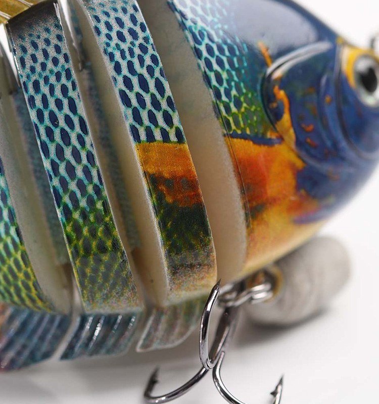 MeARi Tilapia-Profile Jointed Swimbait construction detail 2