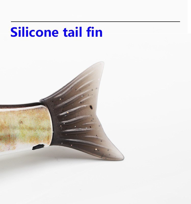 MeARi Two-Piece Soft-Tail Swimbait construction detail 1